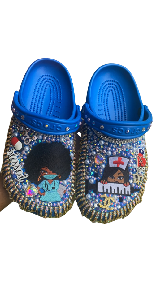 Blinged Crocs